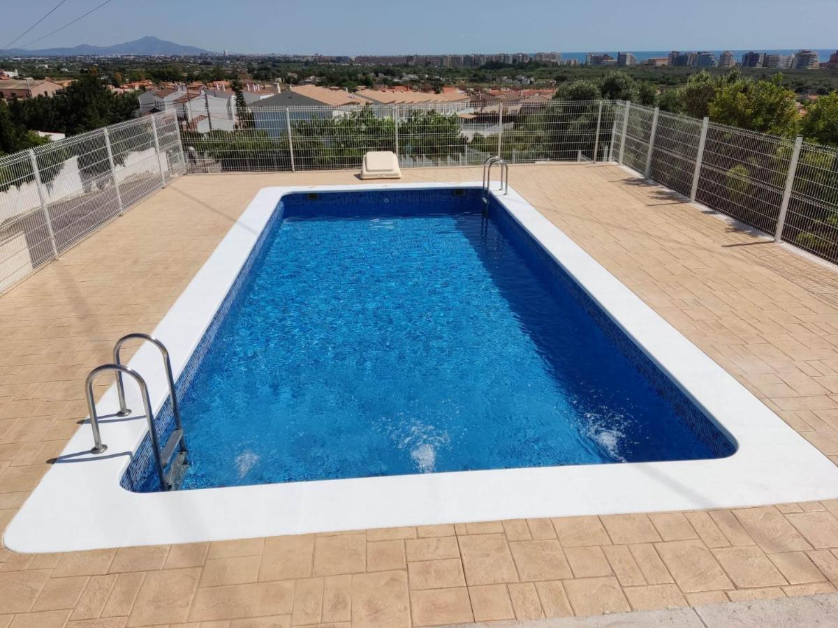 Cala House II Luminoso Adosado Con Vistas,Piscina Comunitaria Y Parking Incluido Villa เพนิสโคลา ภายนอก รูปภาพ